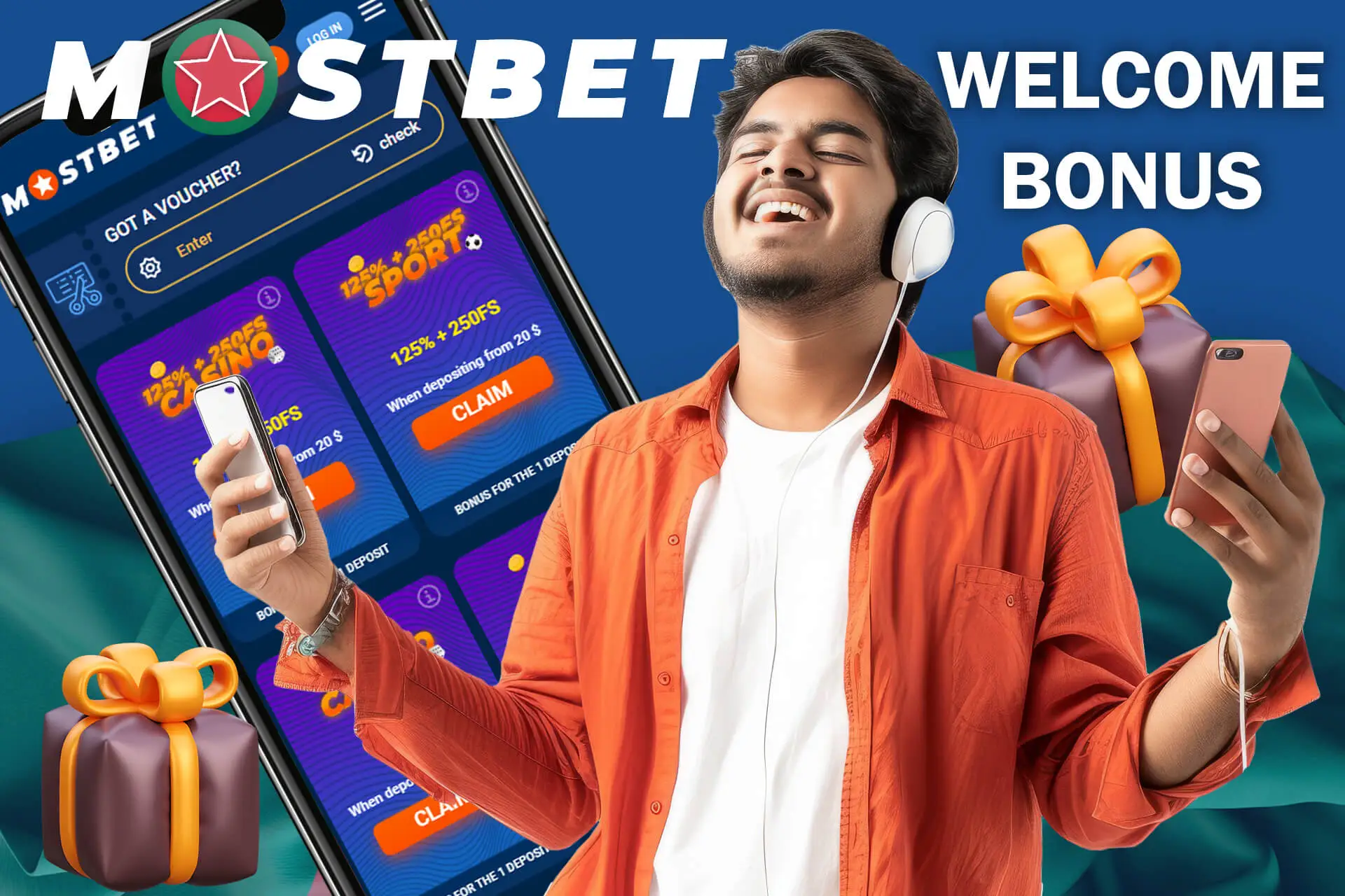 Get your welcome bonus from mostbet bd