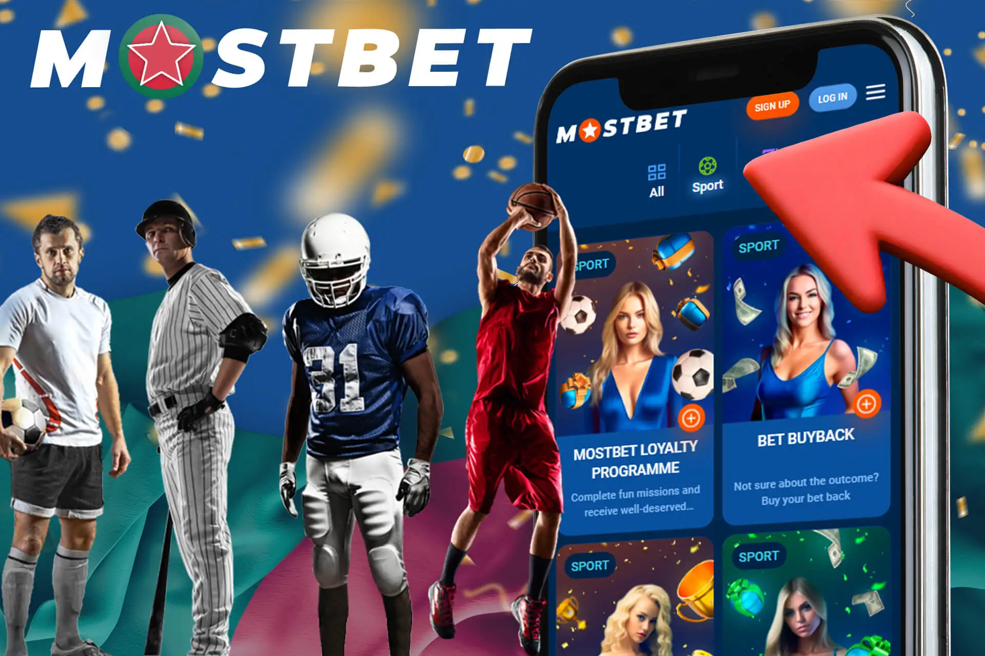 Check out the Sports Bonuses at Mostbet