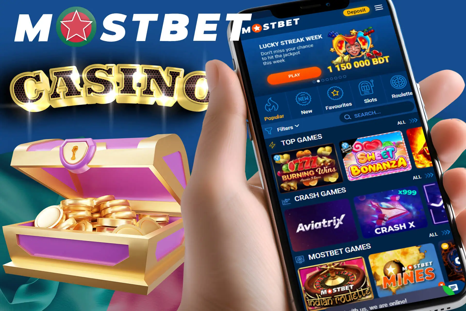 Mostbet casino bonus