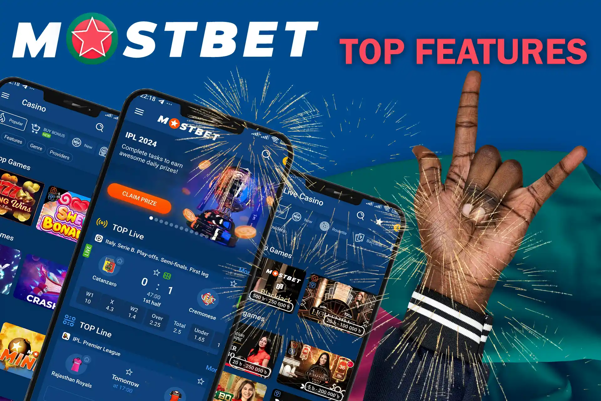 Main advantages of mostbet app bangladesh